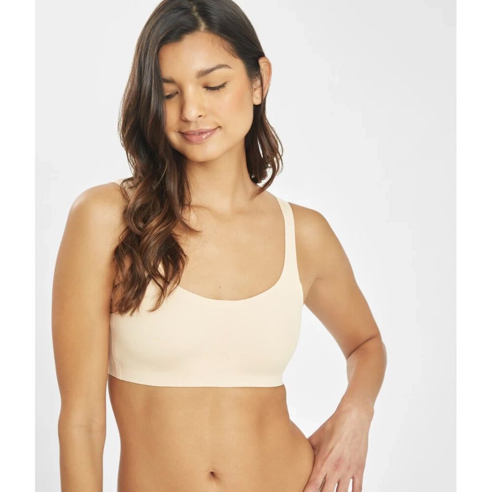 Lively Sleek Scoop Bralette Toasted Almond - SMALL
